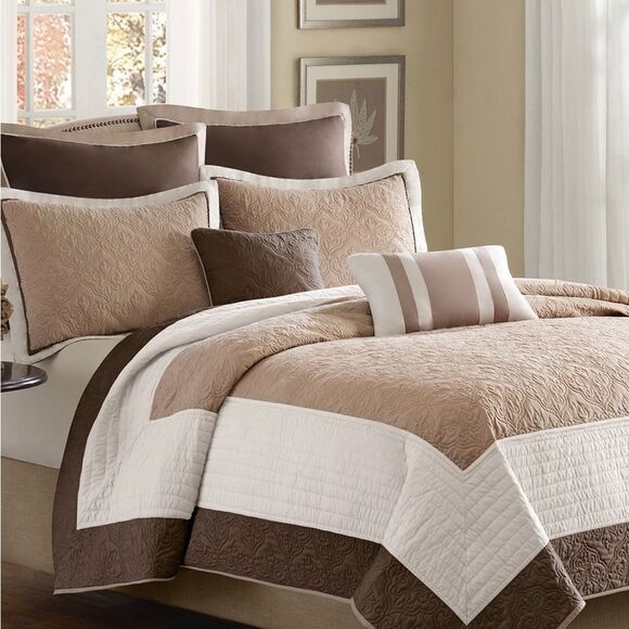 Madison Park - Attingham 7-Pc. Quilt Set, Full/Queen - Picture 3 of 5